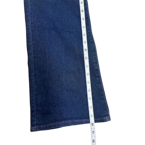 NWOT Loft Women's Size 14 Dark Wash Flare Boot Cut Jeans - Picture 4 of 5